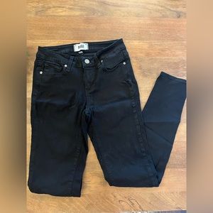 Paige shimmer ankle jeans